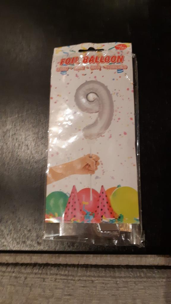 Folie ballon, Ophalen of Verzenden, Nieuw, Versiering, Verjaardag
