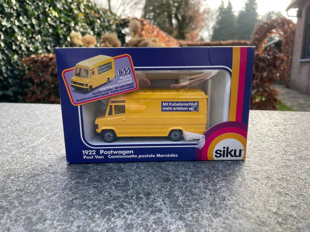 Siku 1922 - Mercedes 809 postbus, Ophalen of Verzenden, Nieuw, Bus of Vrachtwagen, SIKU