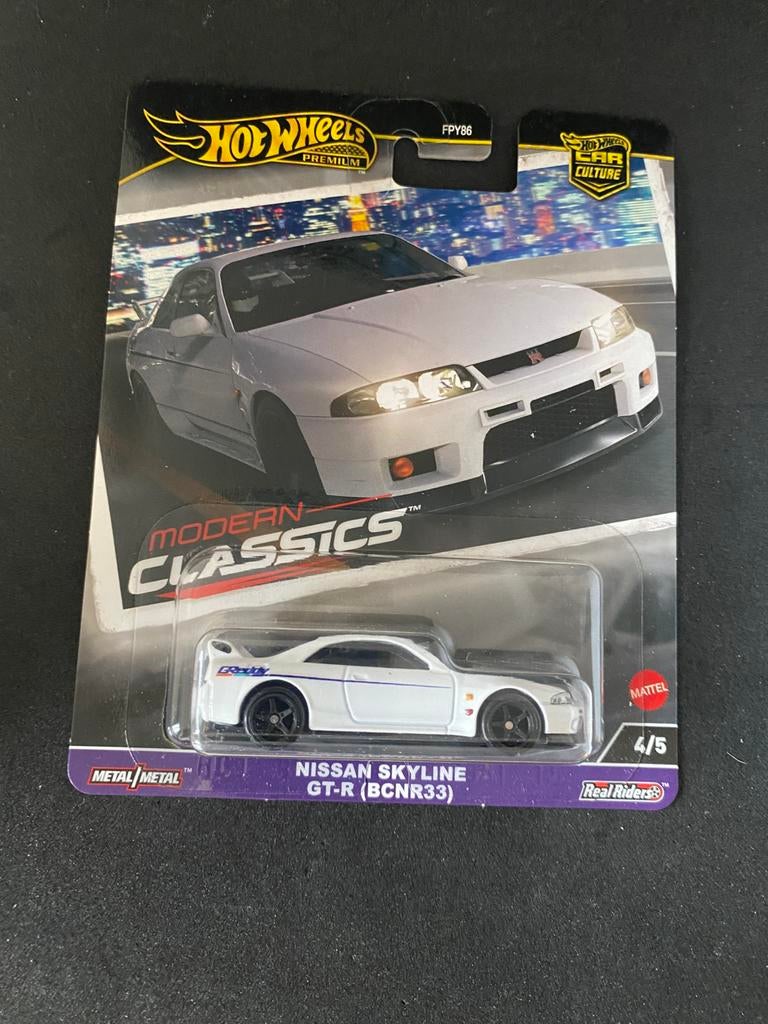 Hot wheels nissan skyline R33 GT-R, Mattel, Mattel, Nieuw, Ophalen of Verzenden
