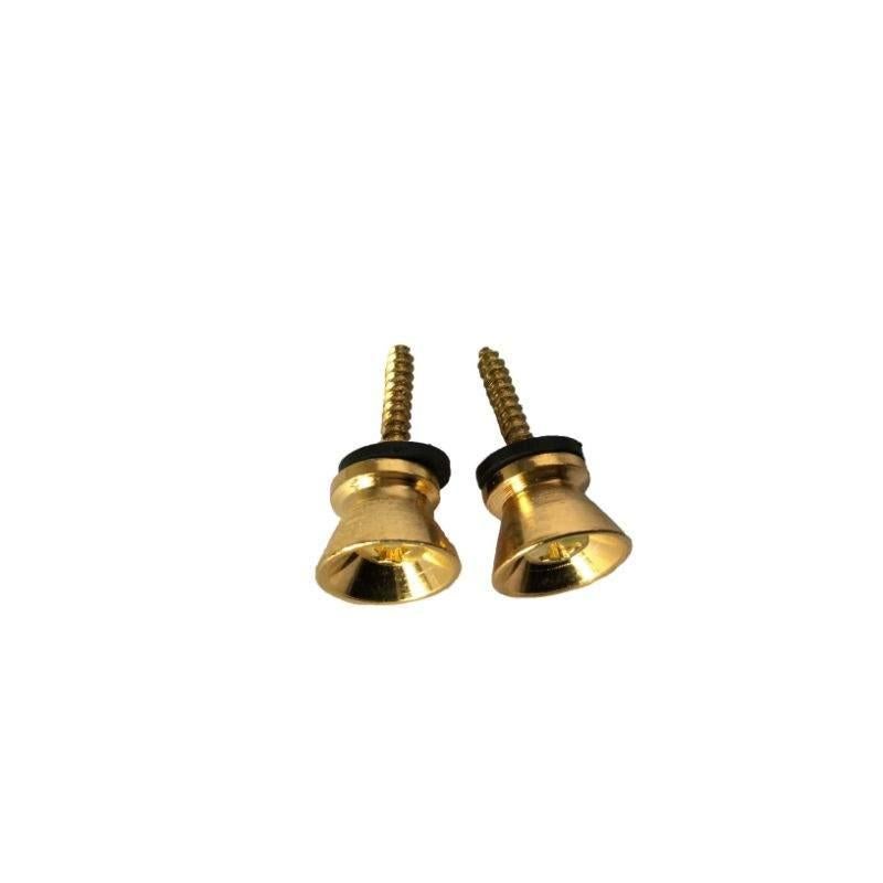(2) gouden strap buttons vintage style gitaar bas, Moku Custom Guitars, Nieuw, 4613CB, Ophalen of Verzenden