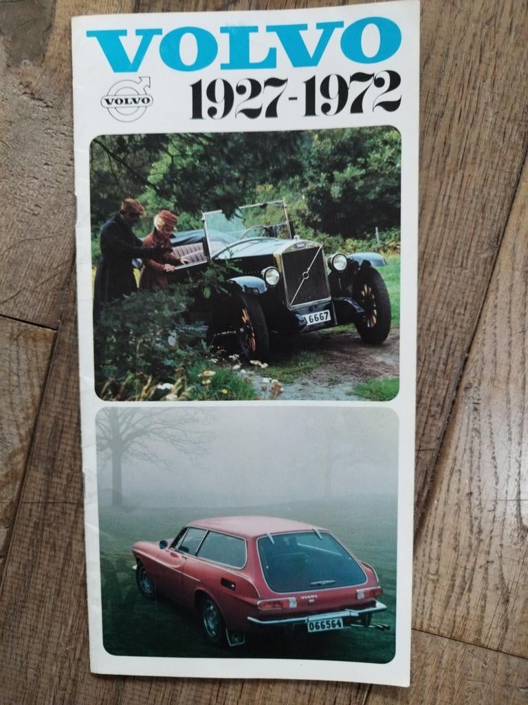 Volvo Jubileumboek 1927-1972 - Zweeds, Volvo, Zo goed als nieuw, Volvo, Ophalen of Verzenden