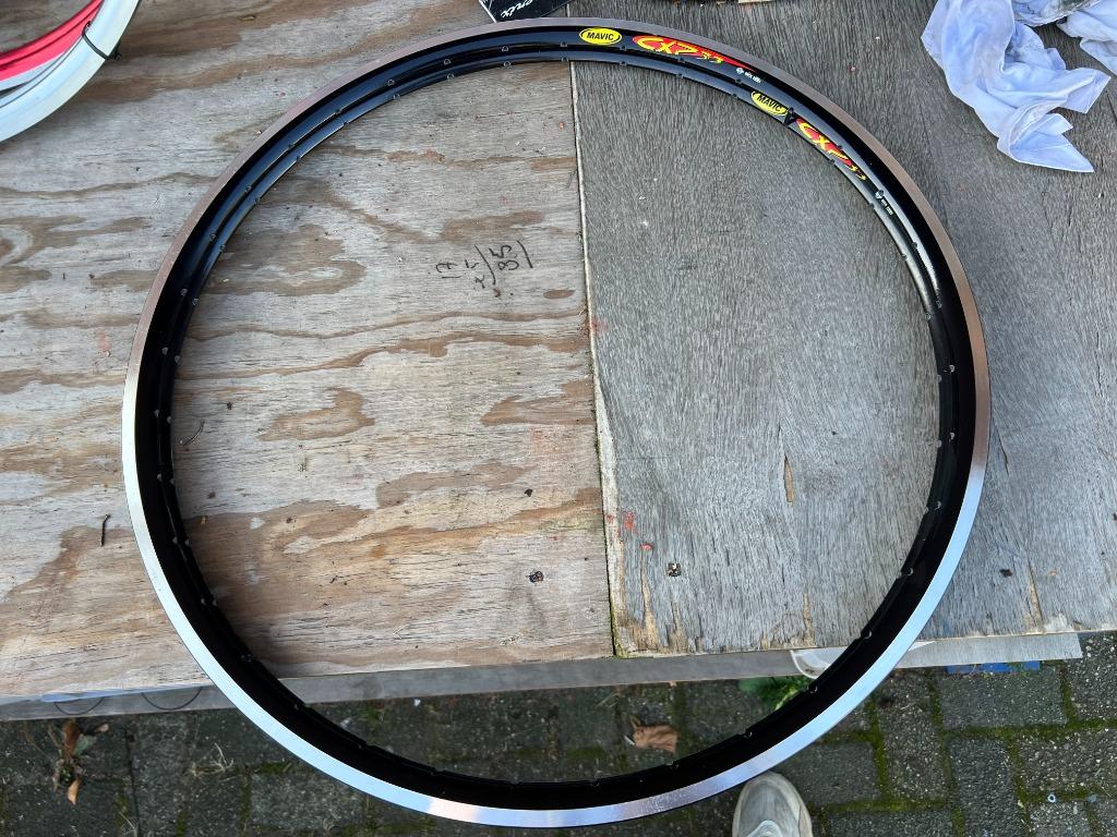 Race velgen Mavic CXP 33 28 inch 36 gaats, Ophalen of Verzenden, Zo goed als nieuw, Wiel