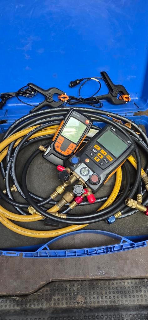 Testo meterset micronmeter vacumeerpomp, Ophalen of Verzenden, Nieuw