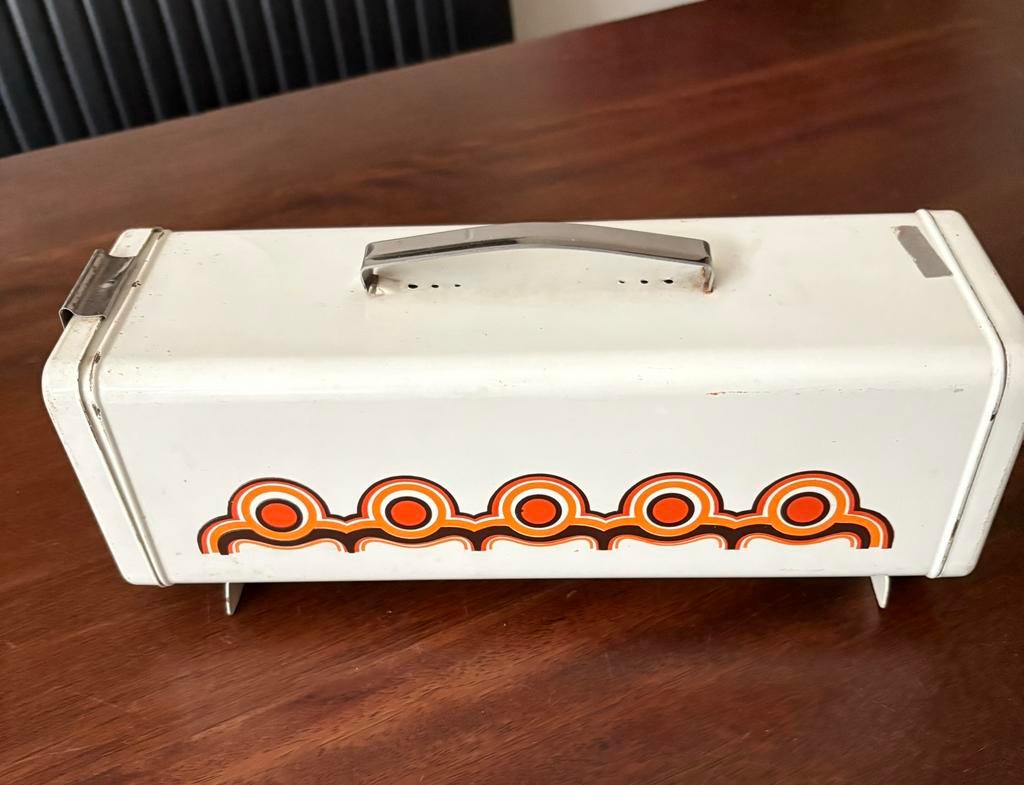 Vintage broodtrommel, Verzamelen, Retro, Ophalen of Verzenden, Huis en Inrichting