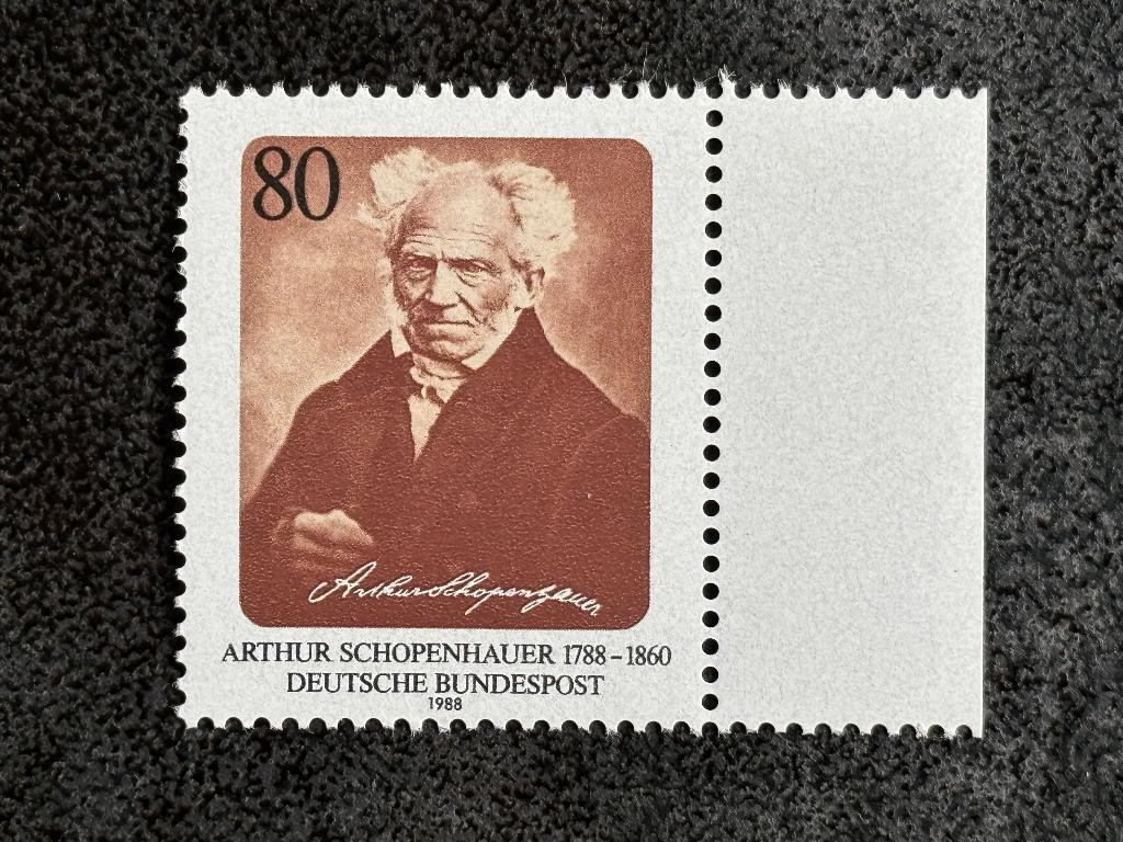 1988 BRD 2231 Arthur Schopenhauer, POSTFRIS, Ophalen of Verzenden, BRD, Postfris