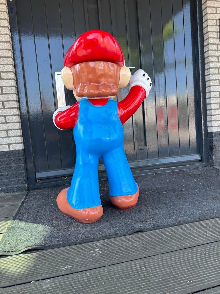 Grote Mario Beeld  Decoratie XXL, Verzamelen, Beelden en Beeldjes, Ophalen, Gebruikt, Fantasy