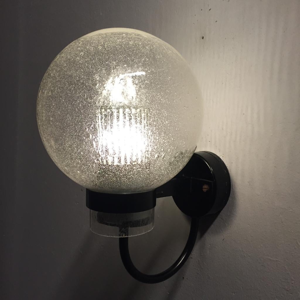 Art deco Bur leuchten Hoso jaren 30 design wandlamp, Huis en Inrichting, Gebruikt, Ophalen of Verzenden, Metaal, HoSo