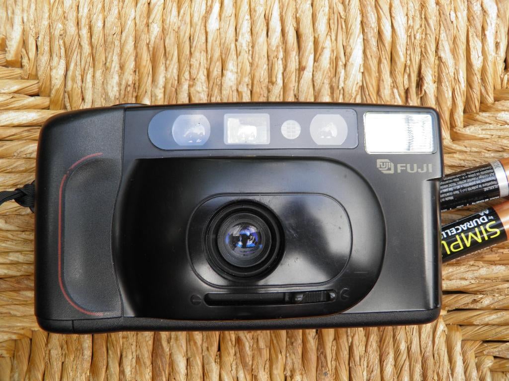Fuji dl-60 met flitser, Ophalen of Verzenden, Zo goed als nieuw, Compact, Overige Merken
