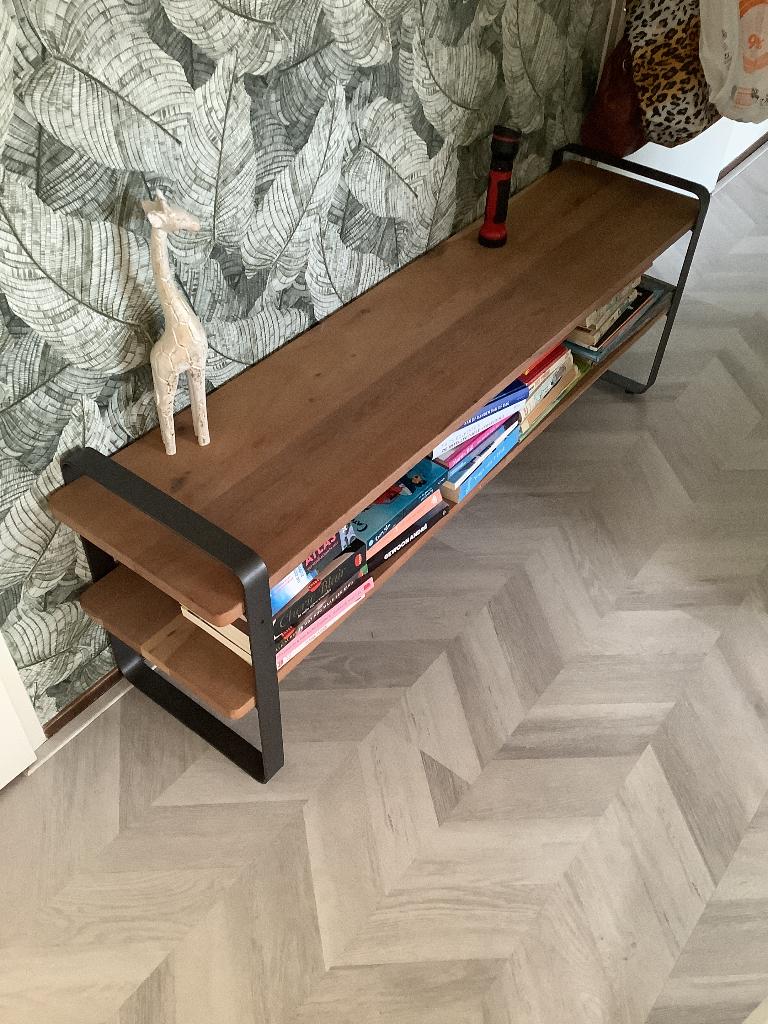 Tv meubel, Ophalen, 100 tot 150 cm, Zo goed als nieuw, Minder dan 100 cm