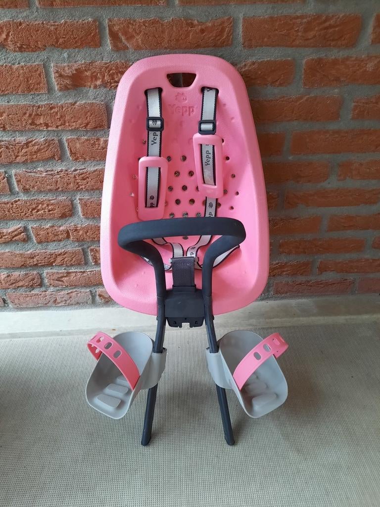 GMG YEPP Mini kinderfietsstoeltje - roze., Ophalen, Achterzitje, Yepp, 0 t/m 13 kg