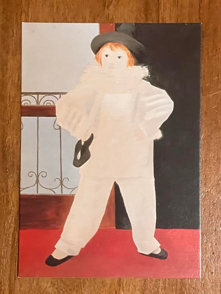 Picasso - Paul en Pierrot, Verzamelen, Ansichtkaarten | Themakaarten, Ophalen of Verzenden, 1980 tot heden, Ongelopen, Overige thema's
