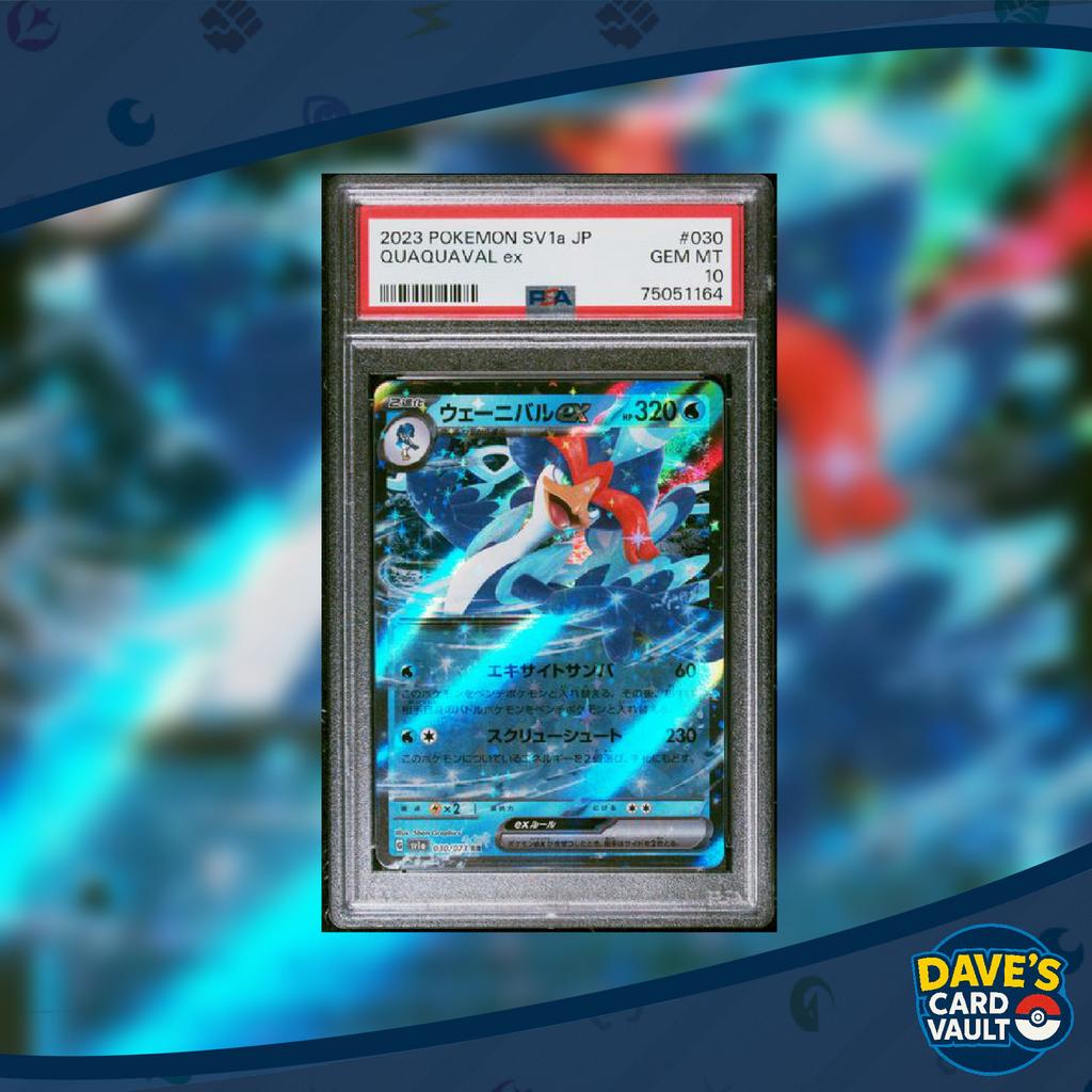 Quaquaval ex #30 (sv1a) - Triplet Beat - PSA 10, Ophalen of Verzenden