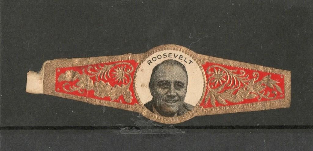 Roosevelt, Ophalen of Verzenden, Sigarenbandjes