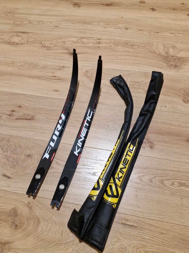 Kinetic Fury Latten - 32 Pond - Medium ILF latten, Sport en Fitness, Handboogschieten, Ophalen of Verzenden, Gebruikt, Recurveboog