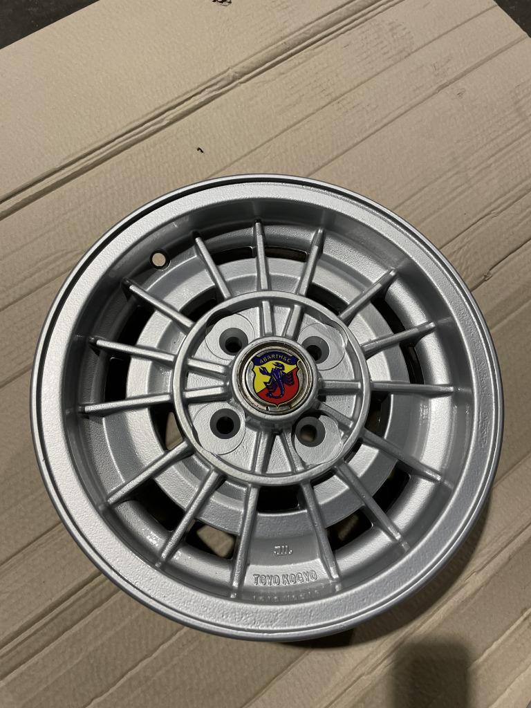 Abarth velgen 5,5 x 13, ET25, 4 x 98, Auto-onderdelen, Verzenden, Nieuw, 185 mm, All Season