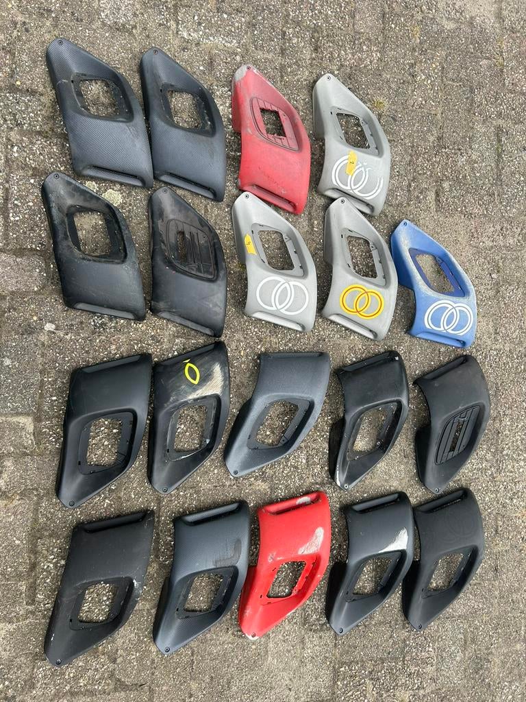 Gilera runner SP radiateurroosters/kappen grijs, Ophalen of Verzenden, Zo goed als nieuw, Kap, Piaggio