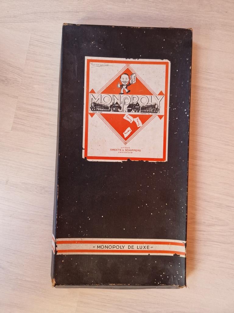 Vintage Monopoly Smeets en Schippers, Vijf spelers of meer, Ophalen of Verzenden, Gebruikt, Smeets en Schippers