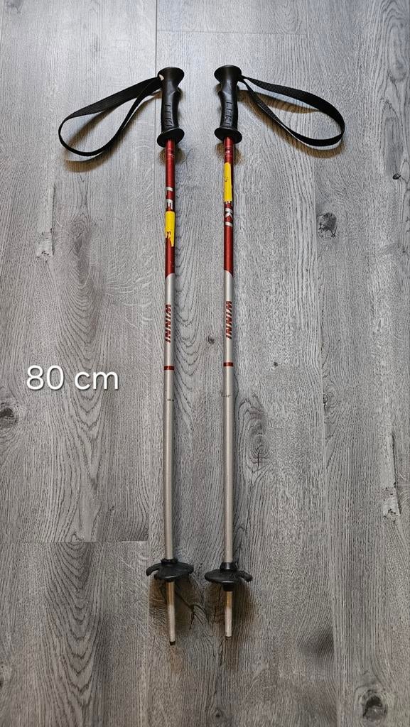Skistokken 80 cm, Gebruikt, Stokken, Skiën, Minder dan 100 cm