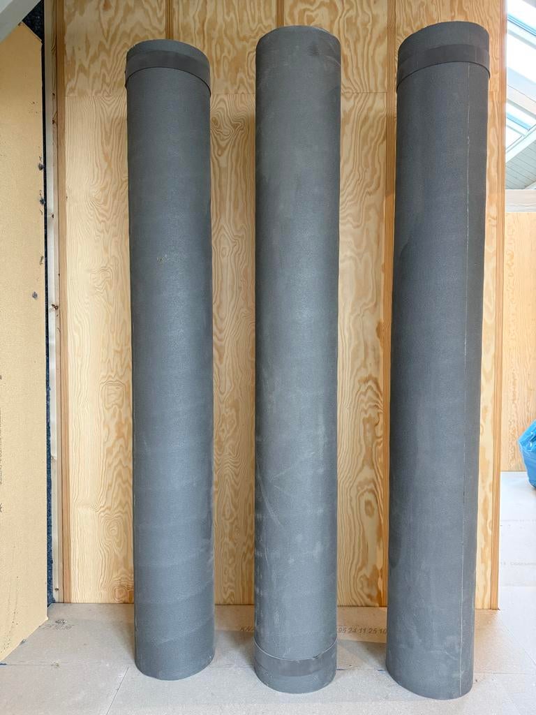 3x Thermoduct geïsoleerde spirobuis ø 250mm lengte 200 cm, Ophalen, Nieuw, Ventilator en Afzuiger