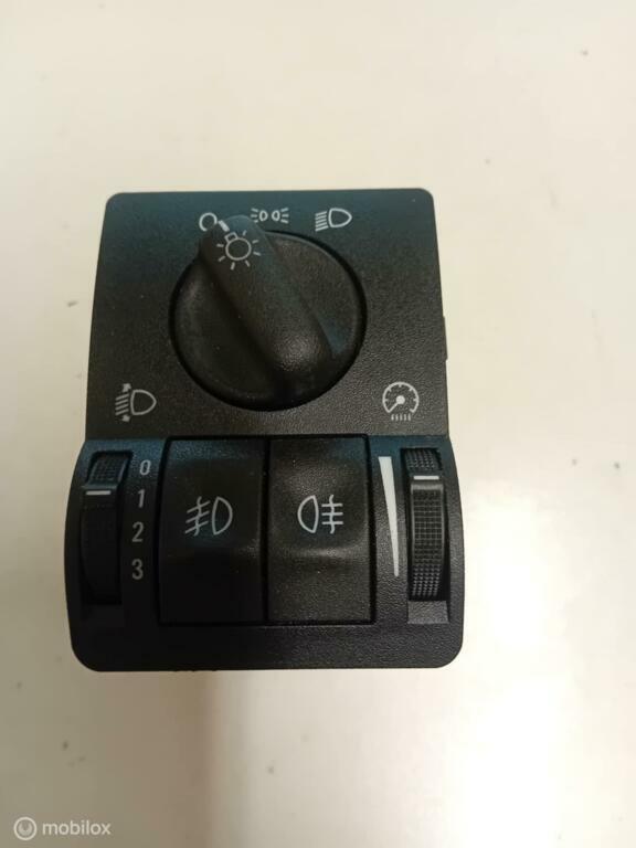 Lichtschakelaar Opel Zafira 09133250 09133249, Auto-onderdelen, Dashboard en Schakelaars, Gebruikt, Ophalen of Verzenden