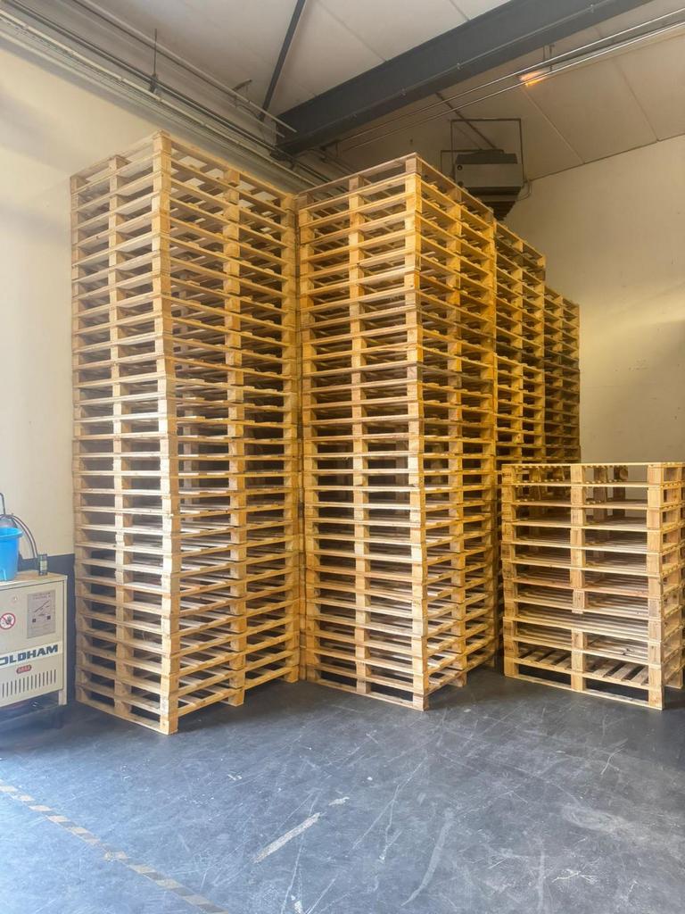 Blok Pallets | 120x100 | Zwaar & Licht | 4-Weg, Doe-het-zelf en Verbouw, Hout en Planken, Ophalen of Verzenden, 50 mm of meer