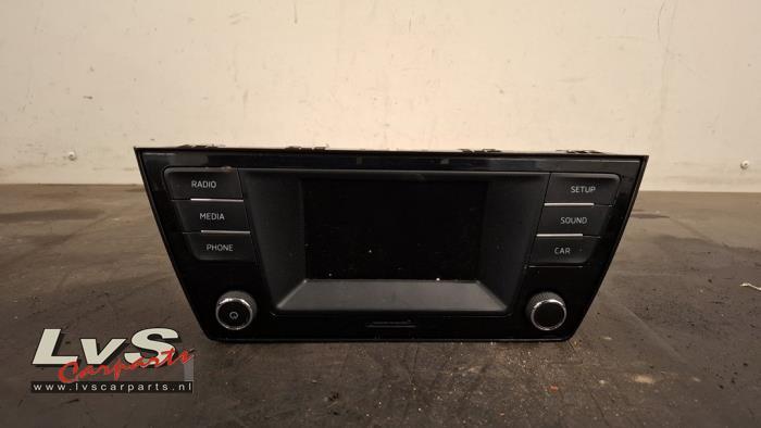 Display Multi Media regelunit van een Skoda Fabia, Auto-onderdelen, Gebruikt, -, -, Ophalen of Verzenden