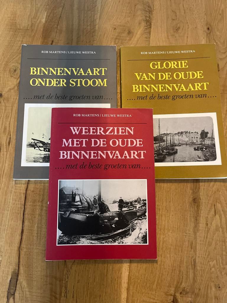 Binnenvaart Boeken - Rob Martens / Lieuwe Westra, Ophalen, Zo goed als nieuw, Boot