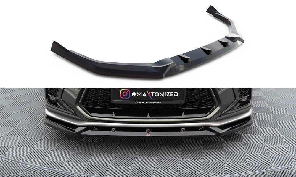 Voorlip sideskirt diffuser spoiler - Lexus NX F-Sport 21+, Ophalen of Verzenden