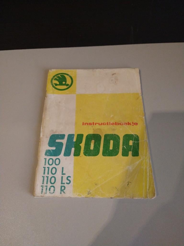 Skoda 100/110 Instructieboekje, Ophalen of Verzenden