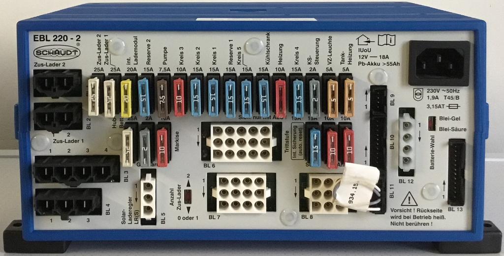 Schaudt EBL220 elektroblock, Schaudt, Zo goed als nieuw, Service@schaudt.de, Planckstr. 8 Markdorf