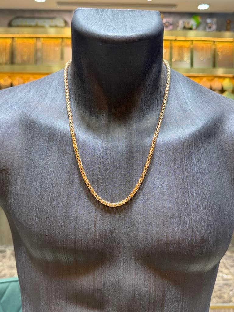 18KT Goud - 36.7 Gram - Ketting - KEIZER - Herenketting, Ophalen, Nieuw, Roze, Goud