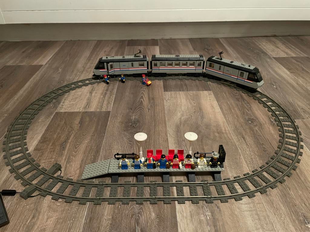 LEGO 4558 Metroliner + 4548 Transformator, Ophalen of Verzenden, Gebruikt, Complete set, Lego