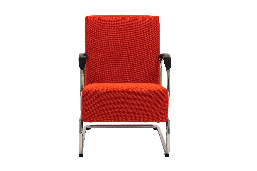 Gispen 407 fauteuil SALE, Verzenden, Nieuw, 75 tot 100 cm, Stof