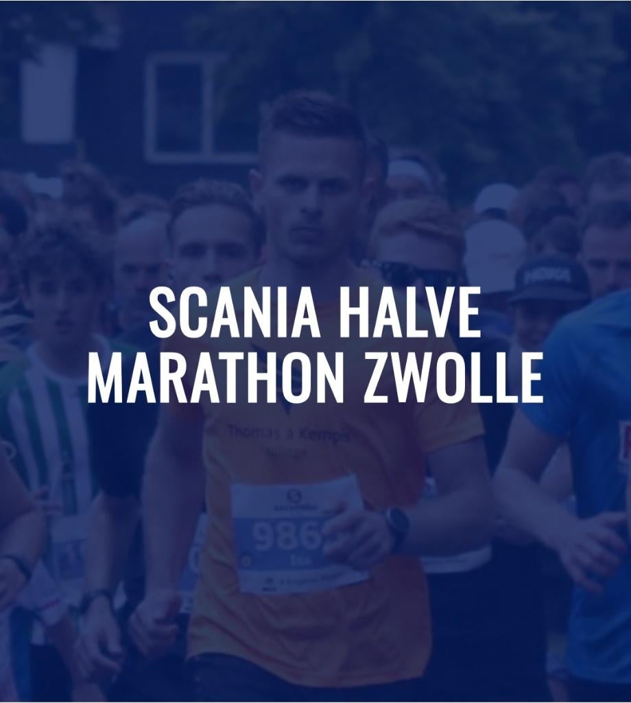 Gezocht: start bewijs halve marathon Zwolle, Ophalen of Verzenden, Nieuw, Overige typen, Overige merken