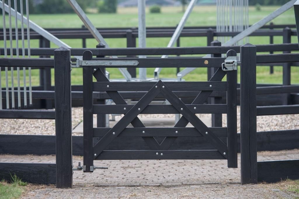 Toegangspoort, Weidepoort, Oprit, Tuinpoort, Poorten, Sales@veldomheiningen.nl, 100 tot 150 cm, Schaijk, Nieuw