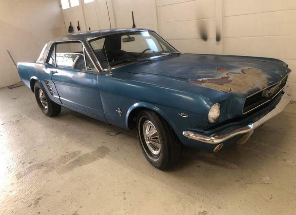 Ford mustang 1966 289 v8 afbouw project, Ophalen