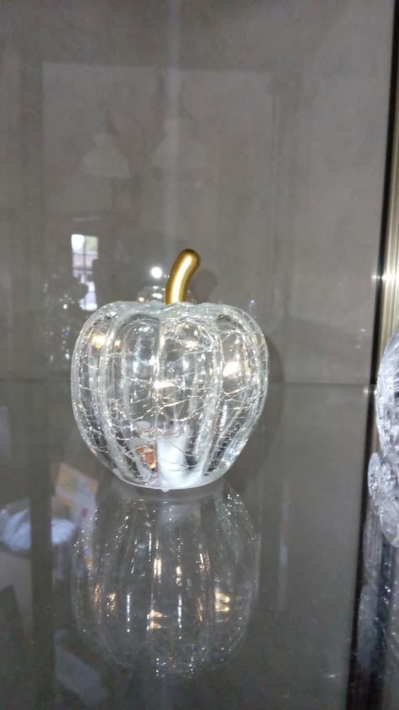 Lampje glas kristal, Ophalen