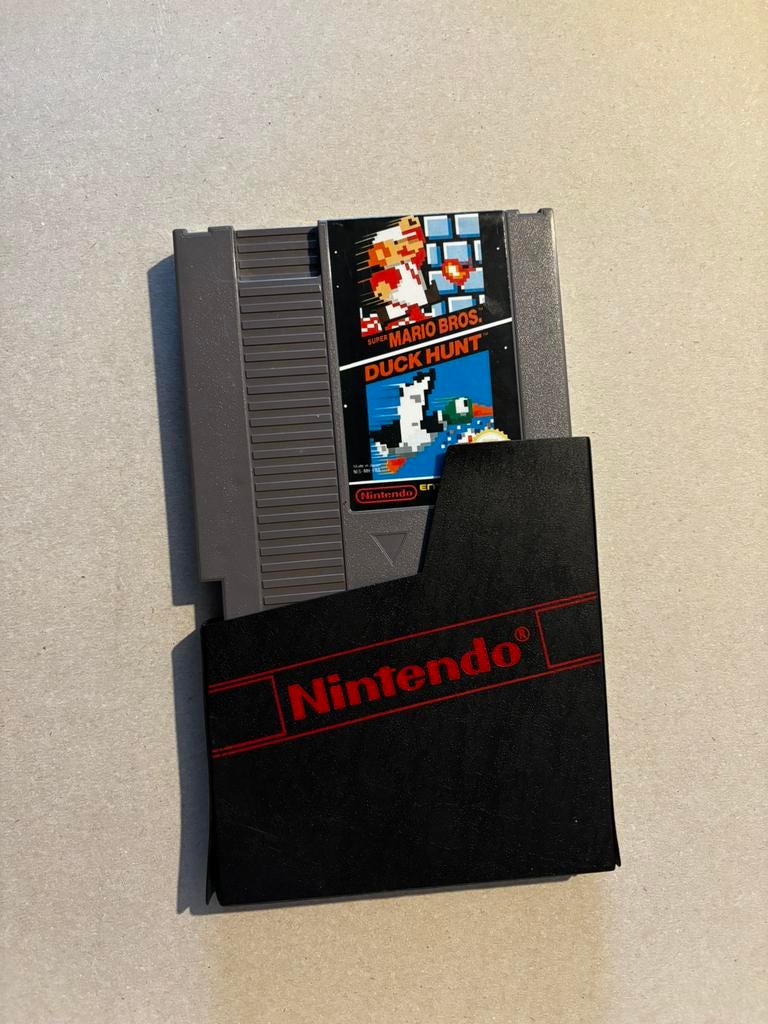 Nintendo NES mario & duck hunt, Avontuur en Actie, 1 speler, Ophalen of Verzenden, Zo goed als nieuw