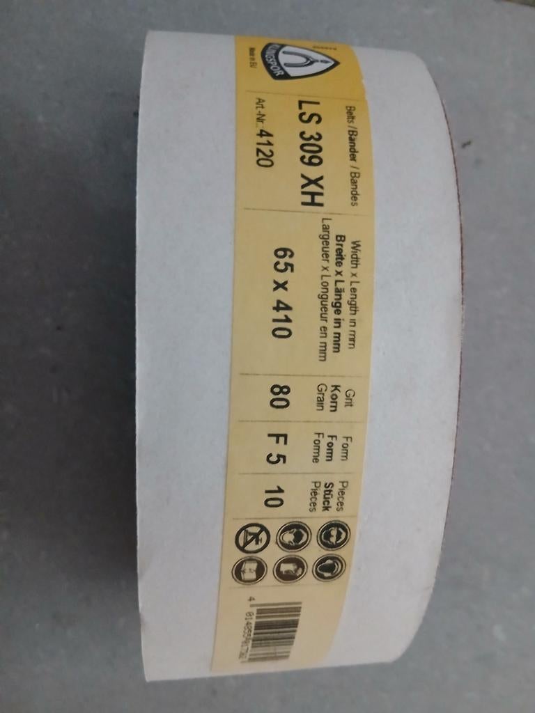 Bandschuurpapier, Ophalen of Verzenden, Nieuw, Minder dan 600 watt, Bandschuurmachine