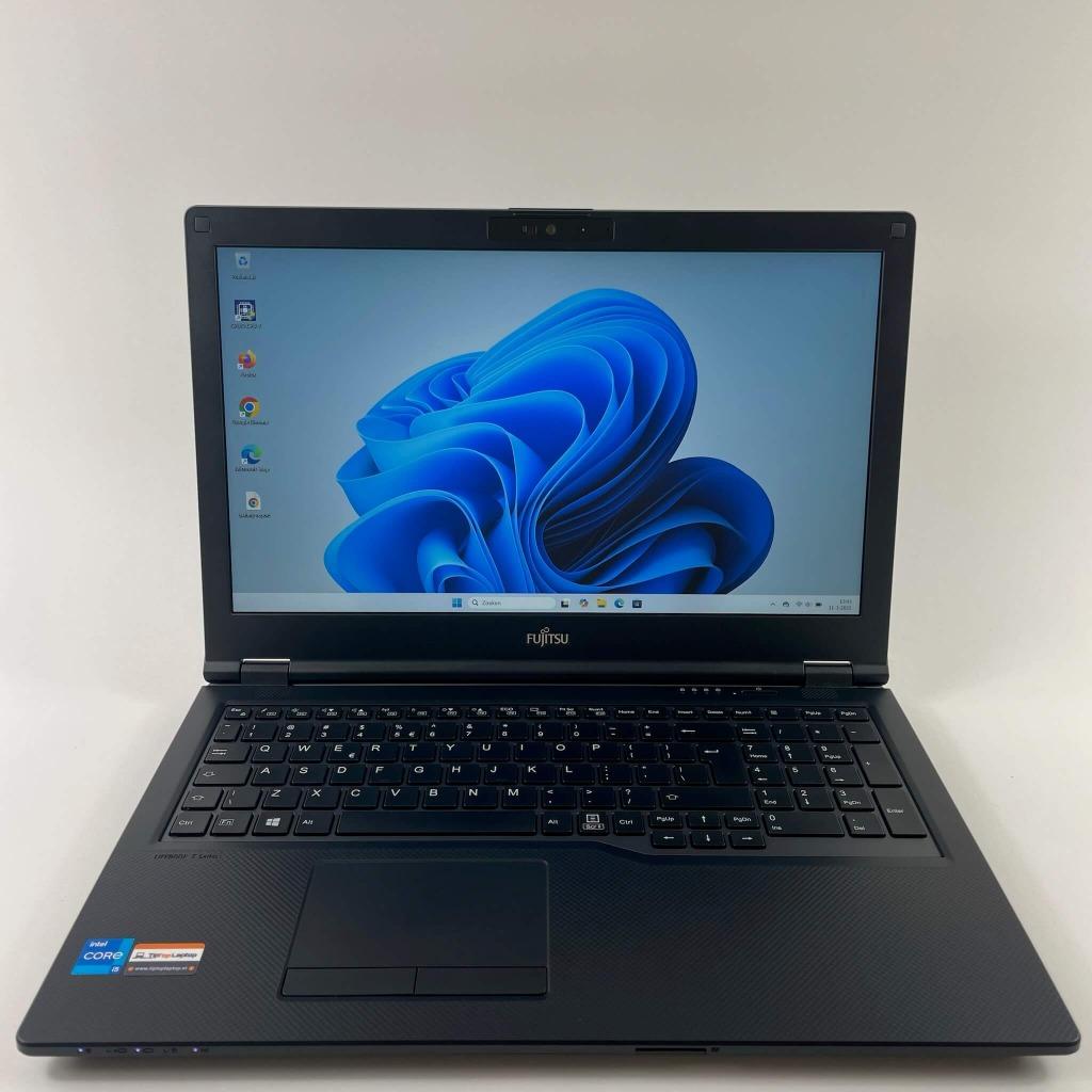 Fujitsu LifeBook E5511 - Core i5-1135G7 - 16GB - 256GB, 256 GB, 2 tot 3 Ghz, Tiptoplaptop, Refurbished