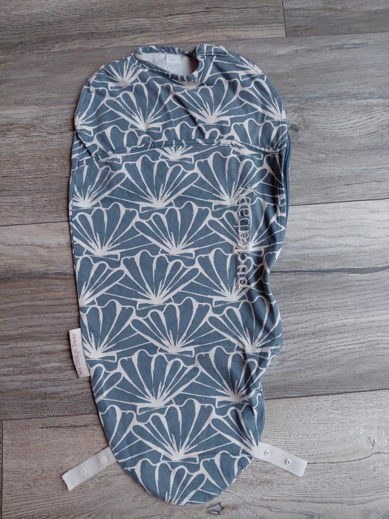 Puckababy piep, Seashell Denim, nette staat, Kinderen en Baby's, Dekens, Slaapzakjes en Inbakerproducten, Gebruikt, Bakerzak of Bakerdoek