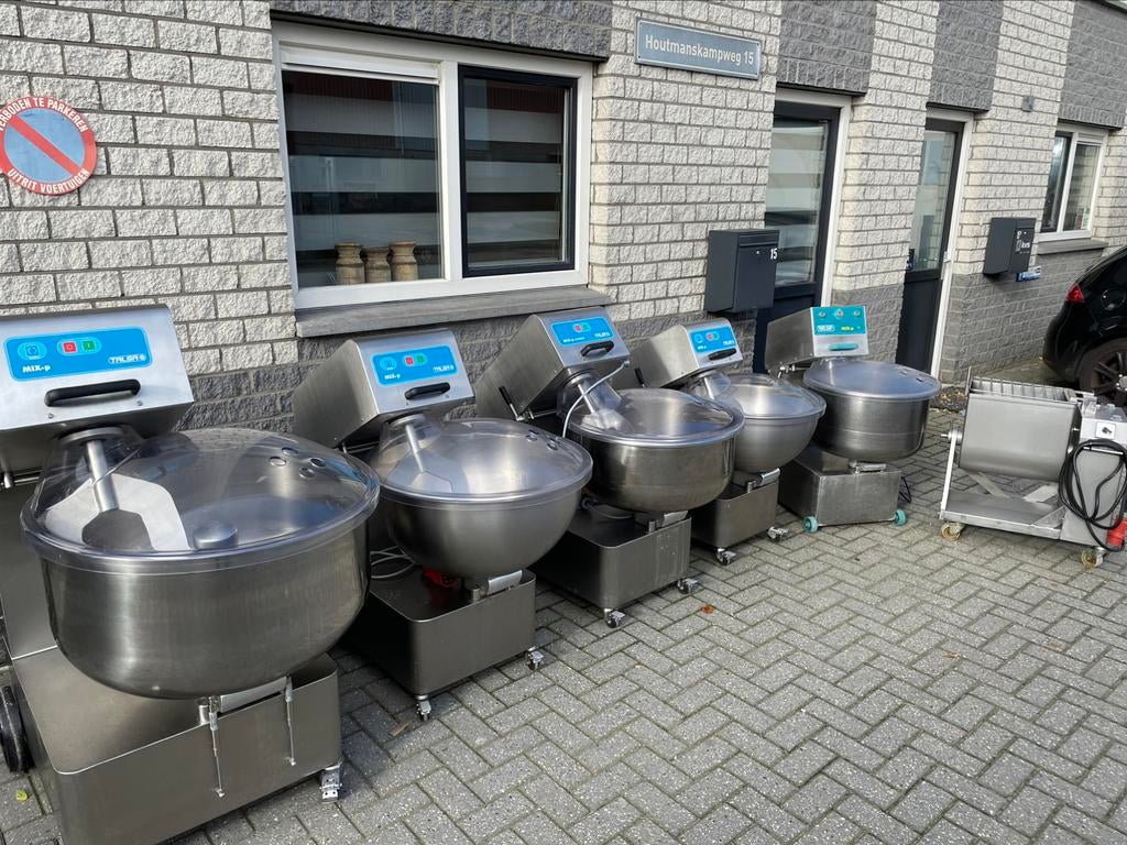 Vacumeermachine cutter  gehaktmolen menger lintzaag cutter, Ophalen of Verzenden