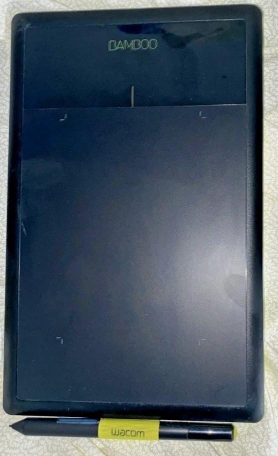 Wacom Bamboo Connect pen tablet CTL-470 met pen, Ophalen of Verzenden, Gebruikt, Bedraad, Wacom