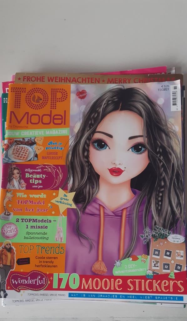 Topmodel tijdschriften, Boeken, Ophalen of Verzenden