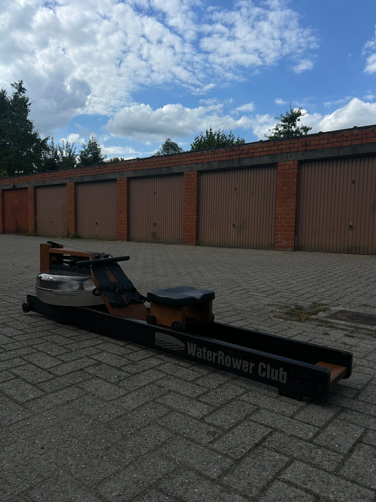 Waterrower roeitrainer, Ophalen, Overige materialen, Benen, Gebruikt