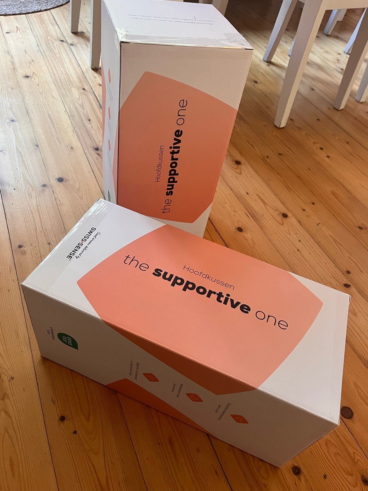 The Supportive One hoofdkussen van Swiss Sense (2 stuks), Eenpersoons, Wit, Overige materialen, Ophalen of Verzenden
