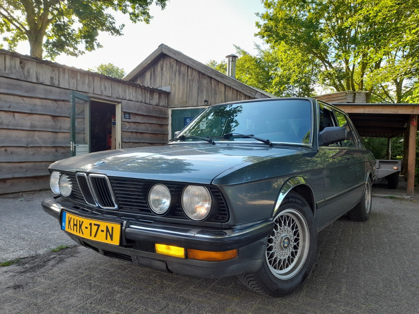 BMW 524 td, E28 Bj. 4-1986 Autom, met beetje werk voor apk!, foto 7