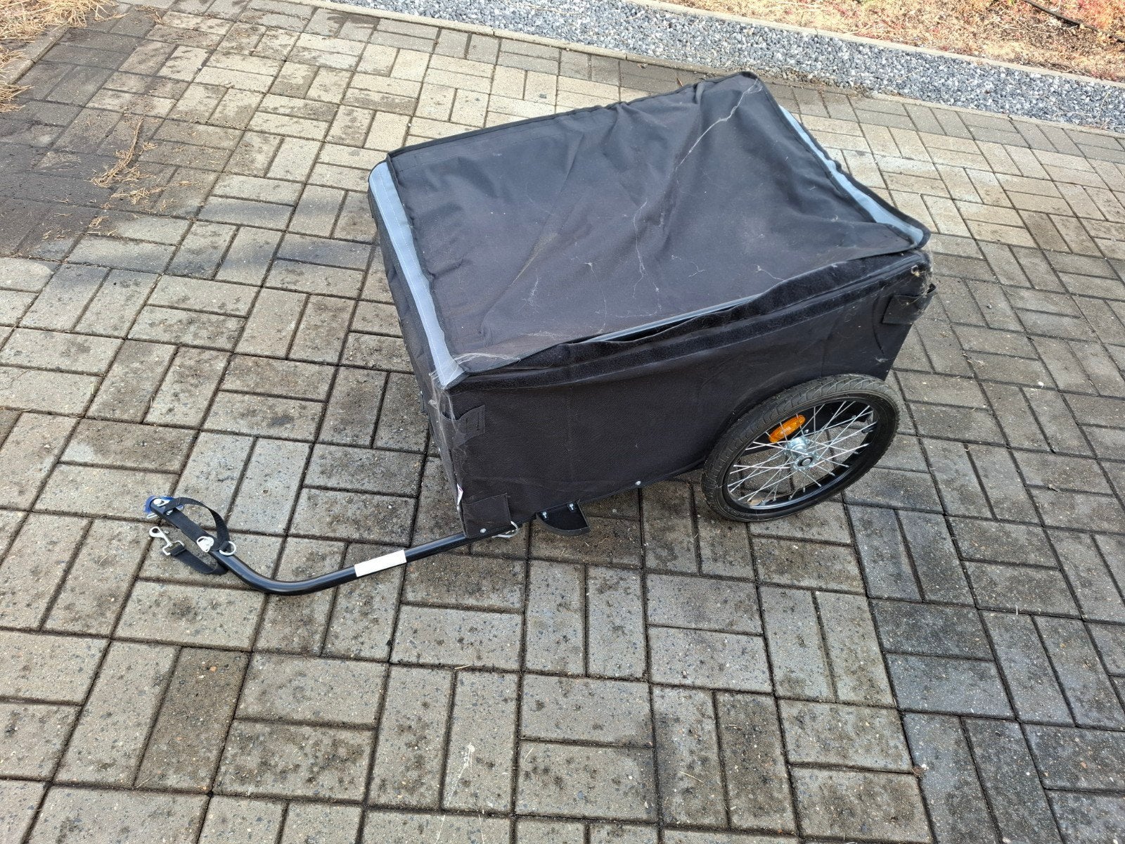 VidaXL Fietsaanhanger Bagagekar - Gebruikt, Ophalen, Opvouwbaar, Zo goed als nieuw, VidaXL