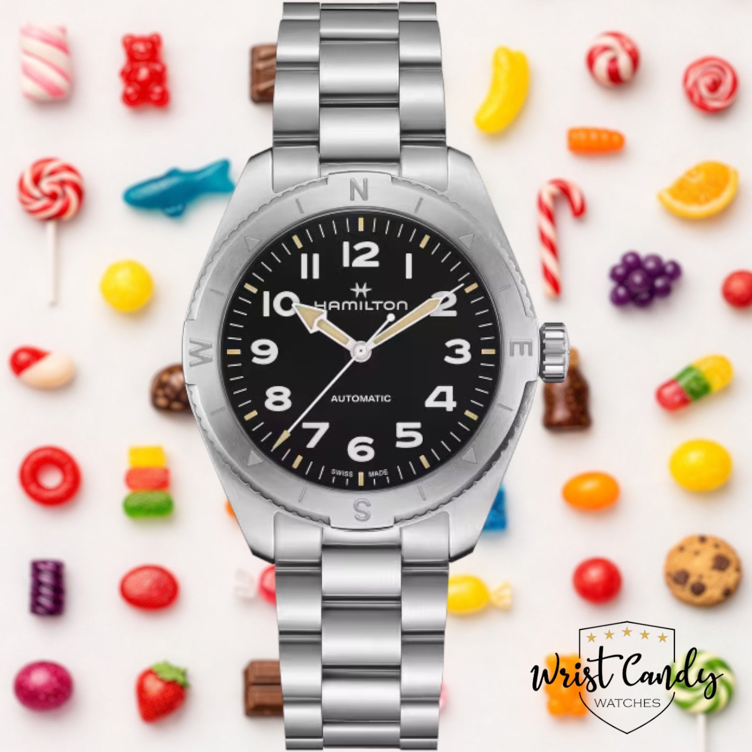 Hamilton Khaki Field Expedition • 2024 • als nieuw, Info@wristcandy.nl, Staal, Ophalen of Verzenden, Zo goed als nieuw