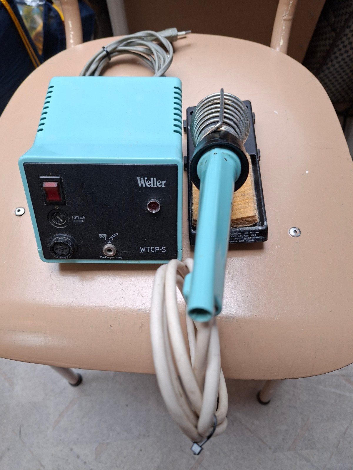 Weller soldeerstation WTCP-S, Ophalen of Verzenden, Gebruikt